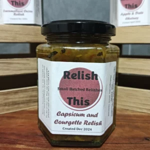 🫑 Capsicum & Courgette Relish