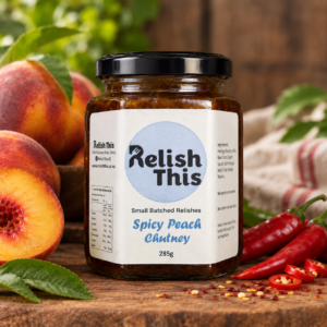 Spicy Peach Chutney