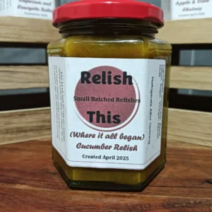 🥒 Cucumber & Apple Relish