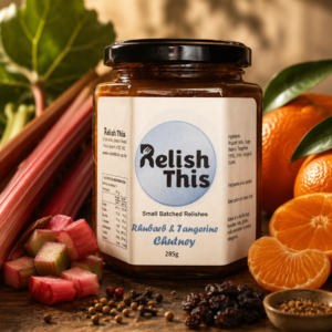 Rhubarb & Tangerine Chutney